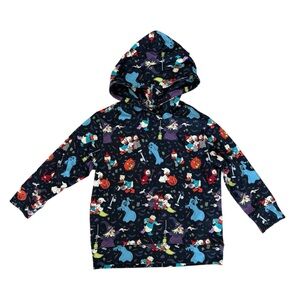RSVLTS X Disney Tricks Treats Trouble Performance Hoodie Toddlers size 4T Huey